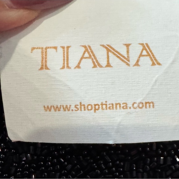 TIANA Beaded Envelope Sugar Skull Clutch Edgy statement cocktail